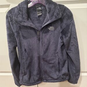 The North Face Fuzzy Jacket in Dark Gray